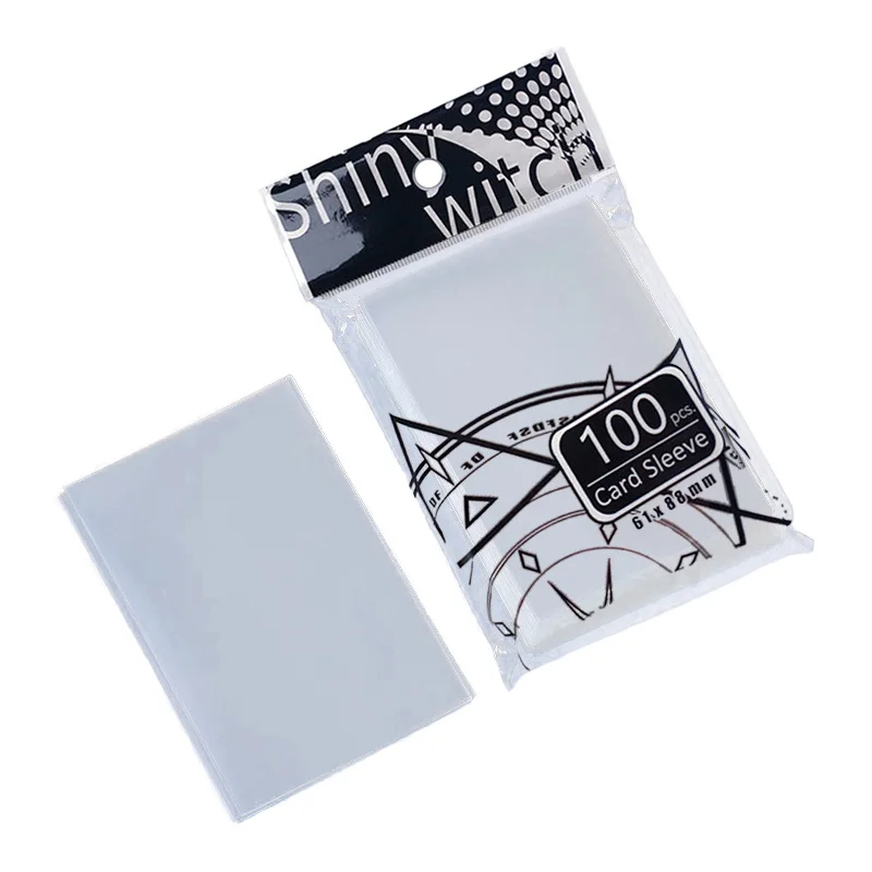 100pcs/lot 61*88mm Card Sleeves Cards Protector Barrie for magical the gathering for mtg cards tcg board game card sleeves