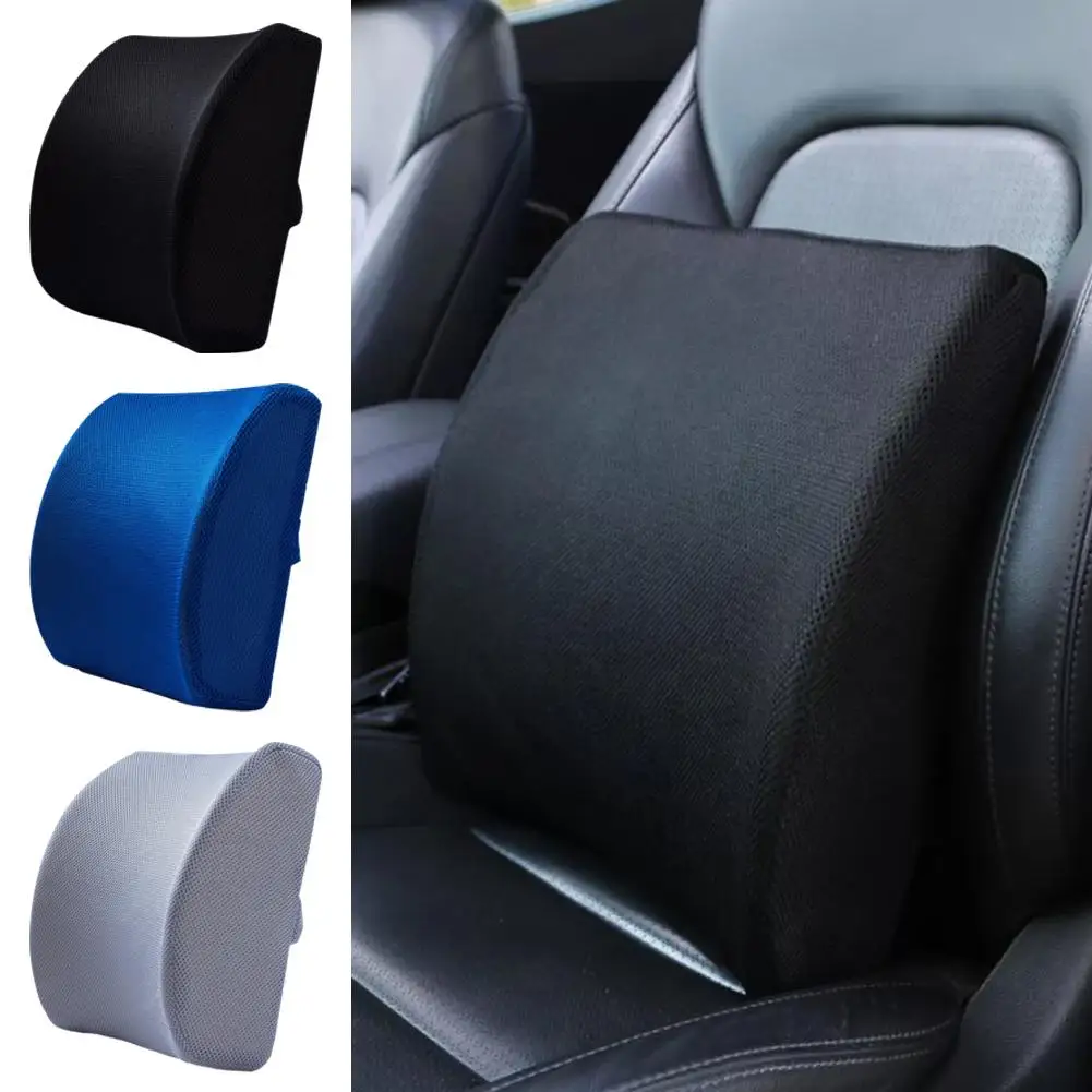 1PC Car Seat Cushion, Multi-Use Memory Foam Car Lower Back Support Pad for Driver Lumbar Support Pillow for Car Back Pain Relief