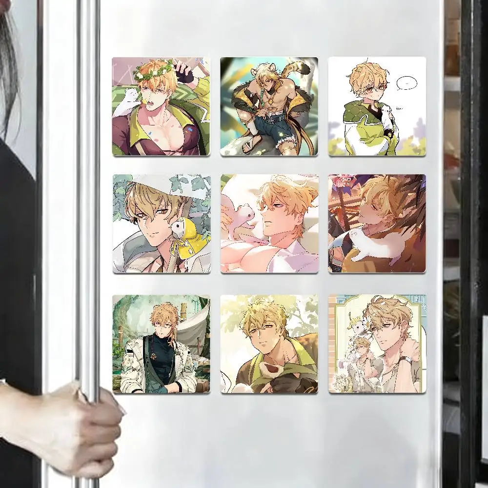 Q-Quincy Nu Carnival Refrigerator Magnet Square Stickers - Can Be Used To Personalize Home Decoration And Are Ideal Keepsakes