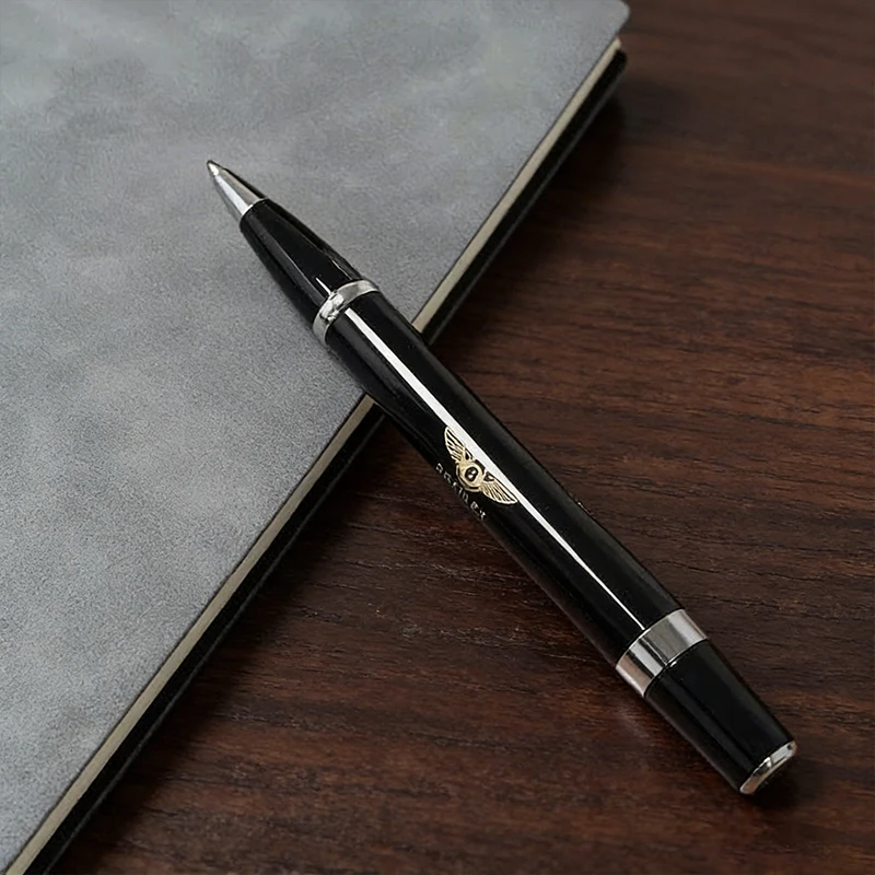 

Durable Ballpoint Pen KeychainLarge-capacity Signature Pen Metal Pen Shell For Bentley Continental GT MULLINER Bentayga Flying