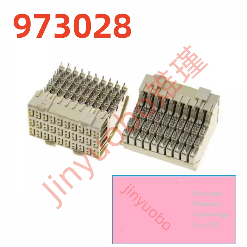 ERNI 973028 backplane CPCI high-speed connector ZD type 6*10 bent pin female 60-pin plug