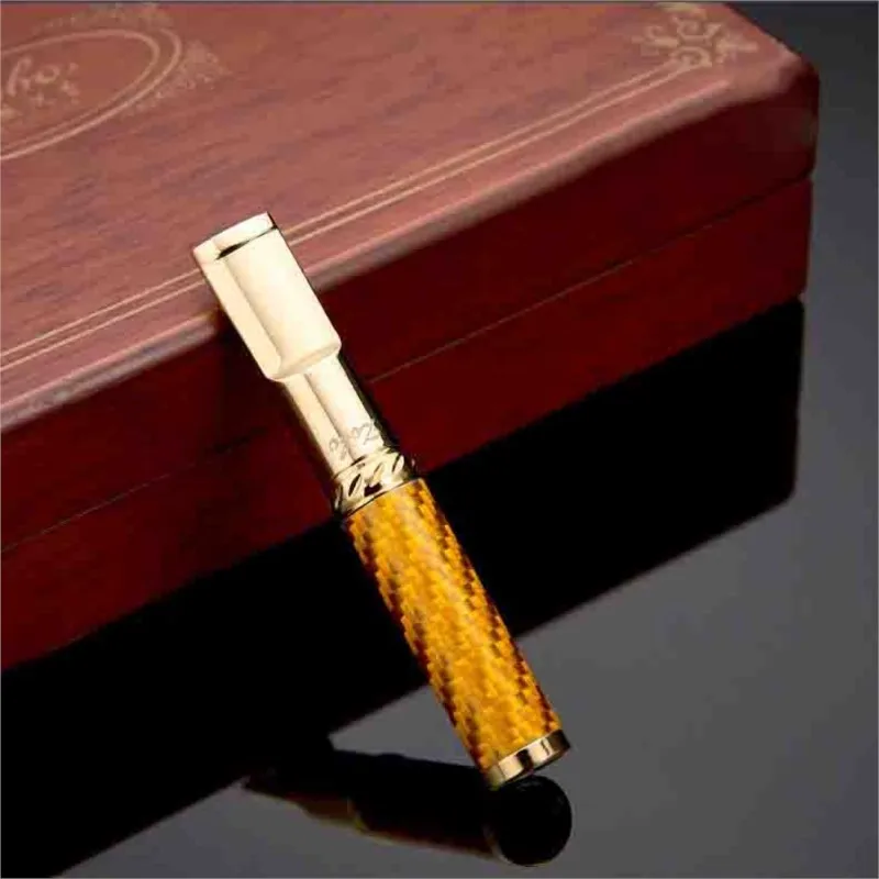 

3-в-1 фильтр-держатель для сигарет, моющиеся и портативные аксессуары для курения, мужской металлический мундштук-фильтр для подарка LH975