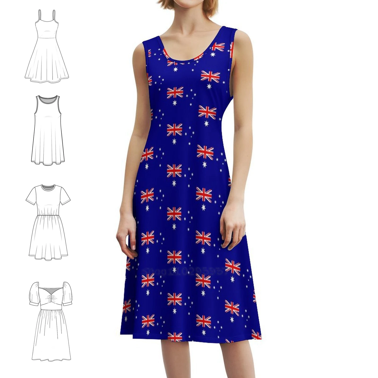 

Australia Flag Duvet-Australian Bedspread Sweetheart Neckline Dress Elegant Summer Party Dress For Women Australian Australia