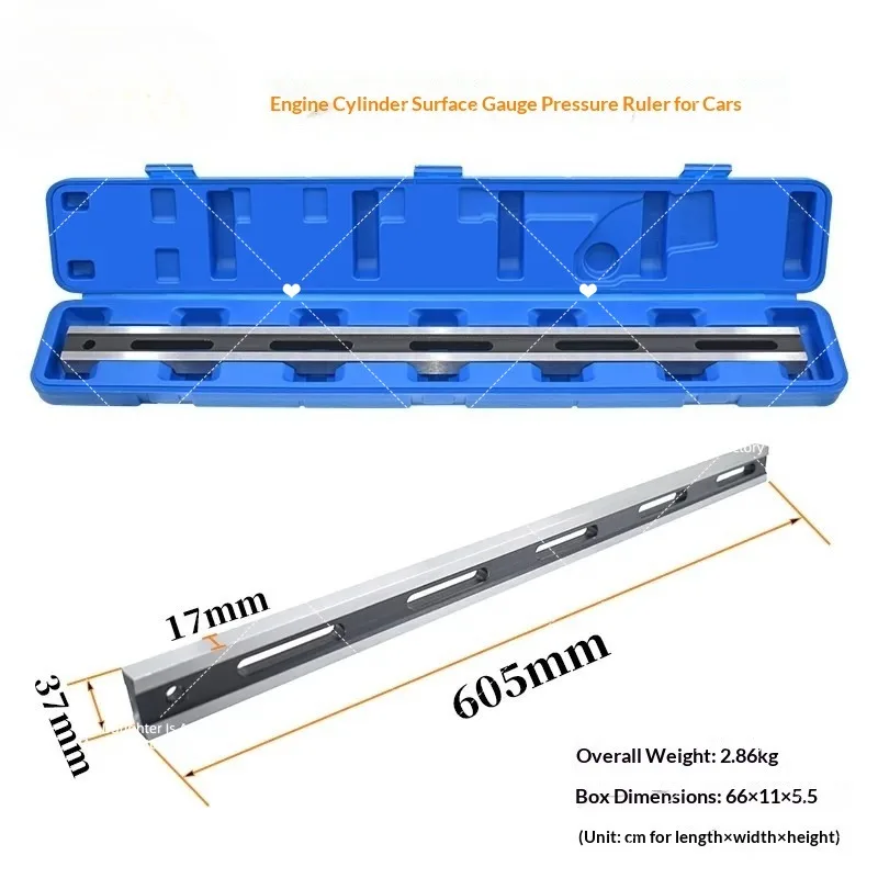 Engine Cylinder Head Plane Ruler Cylinder Flatness Inspection Ruler Cylinder Block Flatness Inspection Tool