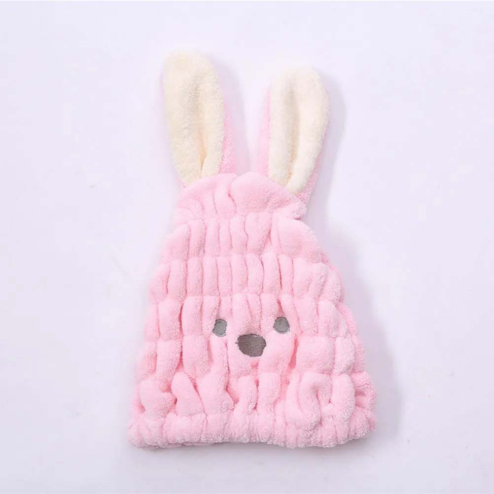 

Creative Cartoon Animal Dry Hair Hat for Kids Soft Absorbent Fast Drying Hair Drying Cap Bathing Wiping Towel Home School Travel