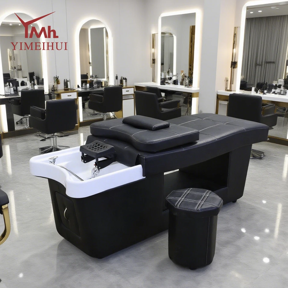 Japanese Head Spa Bed Salon Equipment Beauty Furniture Hair Washing Sink Water Circulating Massage Shampoo Beds