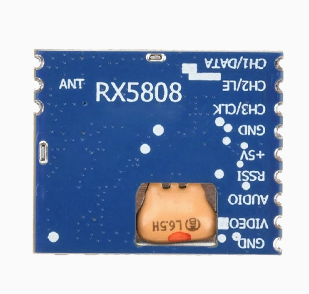 

RX5808 Модуль беспроводного аудио и видеоприемника Приемник управления SPI Вертолет с дистанционным управлением Приемник 5,8G Режим SPI