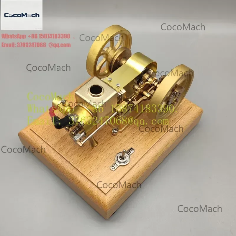 Mini Horizontal Water Cooled Internal Combustion Engine Model M17B 1.6cc for Laboratory Teaching