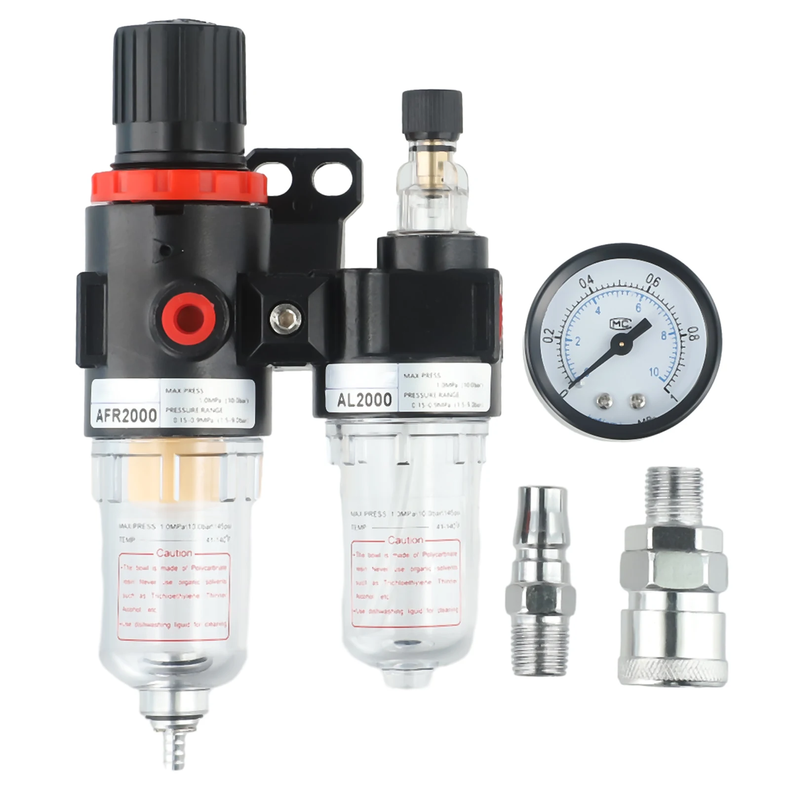 

Industrial Practical Air compressor filter Separator Airbrush Oil Pressure Regulator Trap Water 1pc Accessories