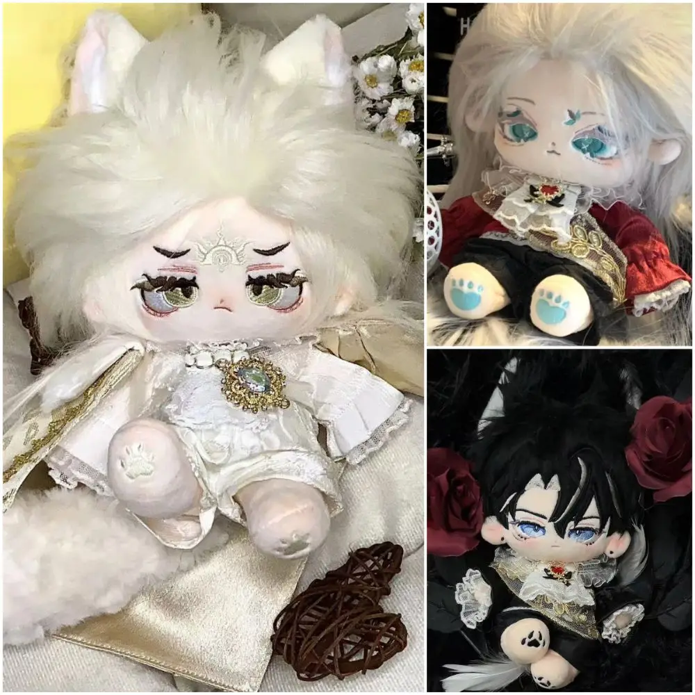 20CM Doll Clothes Doll Accessories Multicolor Doll Medieval Prince Suit Photo Props Playing House Mini Shirt Pants Set Toy