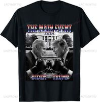 Joe Biden VS Donald Trump The main event 2024 President  Election Boxing Unisex T-Shirt