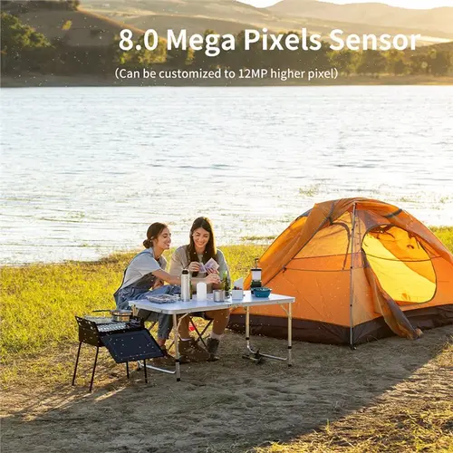 Imagen 2 del producto ABZZ-Mini pantalla de cámara Digital sin pantalla Retro Vintage gratis 8MP sin pantalla filtros de 8 modos para Camping foto Flash