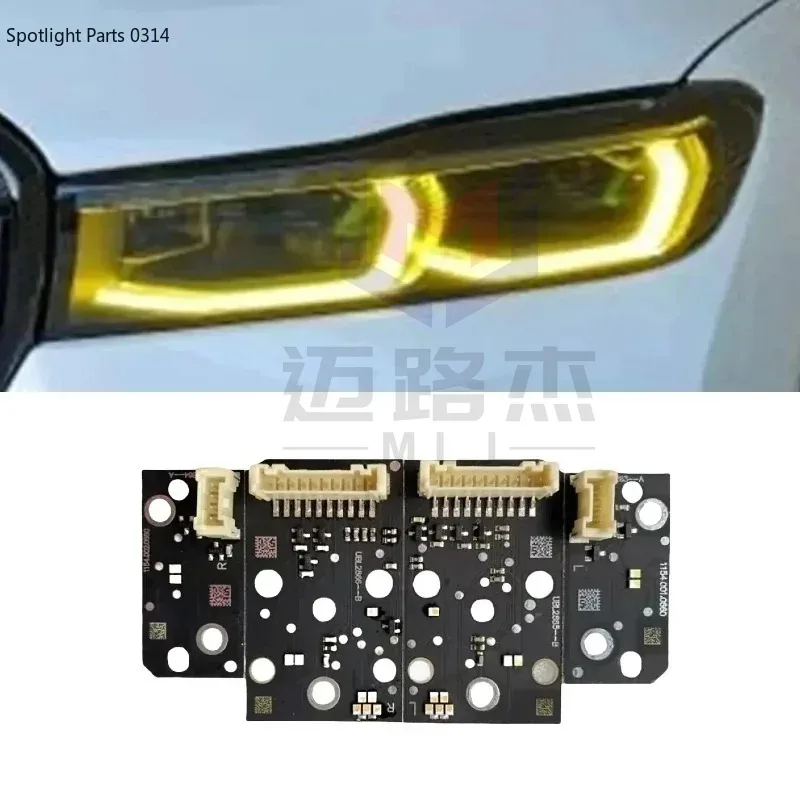 

63119498407 63119498408 9498409 9498410 Yellow LED Angel Eyes for 2019-2021 BMW G11 G12 LCI Headlights Daytime Running Lights