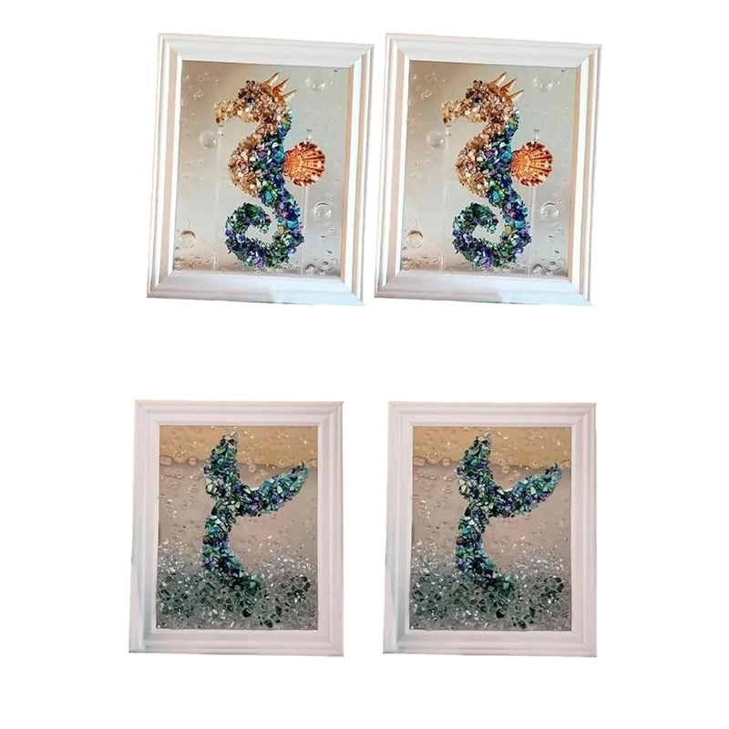 

Ocean Glass Art Set, Suitable For Adult DIY Assembly, Ocean-Themed Home Decoration