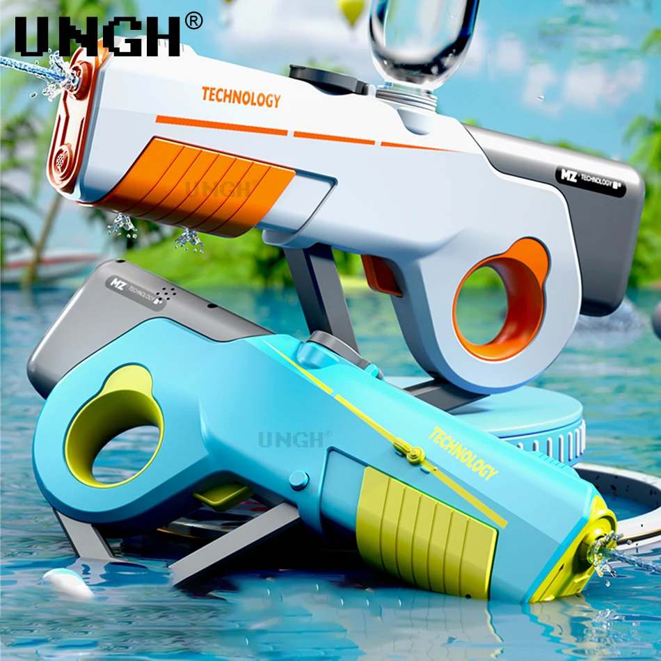 UNGH Automatic Electric Water Gun Toys Bursts High-pressure Water Fighting Beach battle swimming pools game Children Outdoor Toy