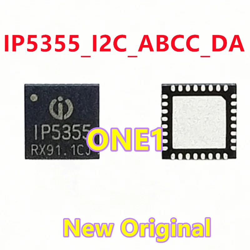 New original IP5355 IP5355_I2C_ABCC_DA QFN32 mobile power fast charging protocol chip
