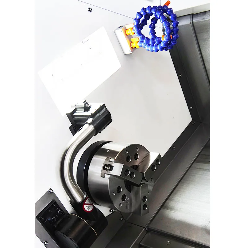Ariow Low Price 2 Axis Cnc Lathe SWL8 High Rigidity Slant Bed Lathe Machine with 8-station Turret Suppliers