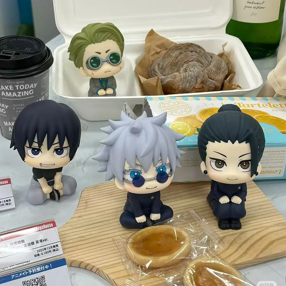JJK Anime Figure Gojo Satoru Geto Suguru Inumaki Toge Fushiguro Megumi Toji Okkotsu Yuta Itadori Yuuji Ryomen Sukuna Nanami 10cm