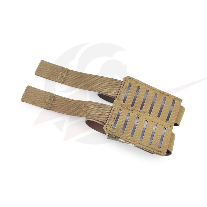 Bolsa táctica doble portarrevistas 9mm MOLLE para pistolas - imagen 2