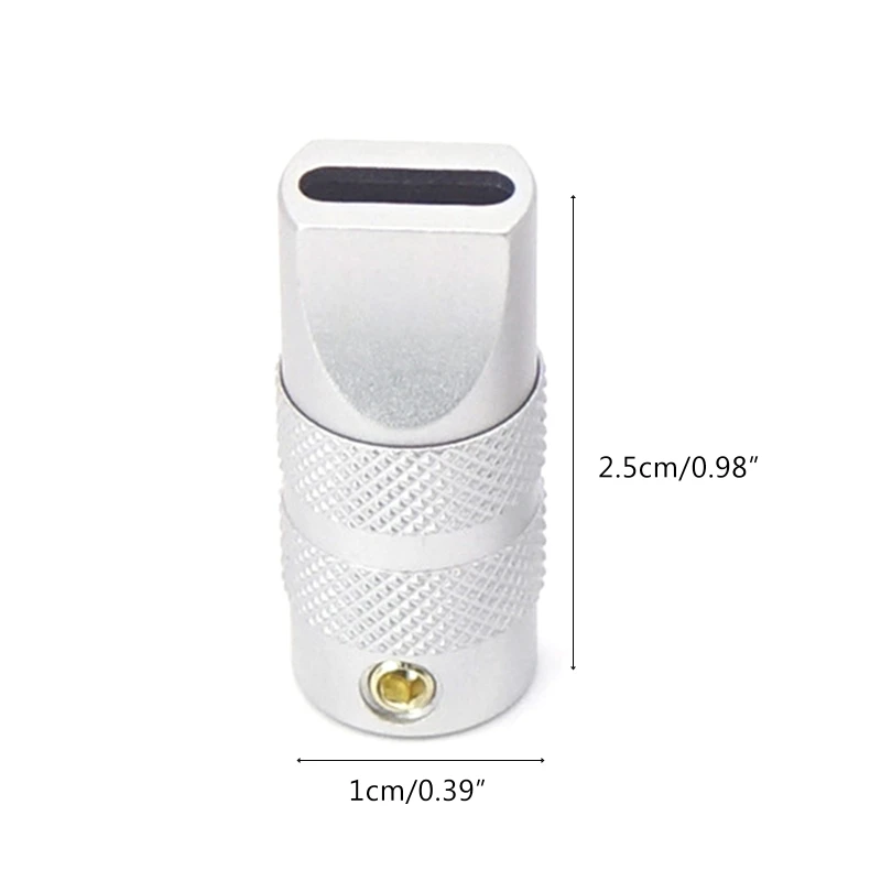 케이스 용 쉘용 USB C Type-C 쉘용 데이터 케이블 충전기 와이어 플러그 금속 DIY 액세서리 2x0.6cm 검정색 흰색 하우징