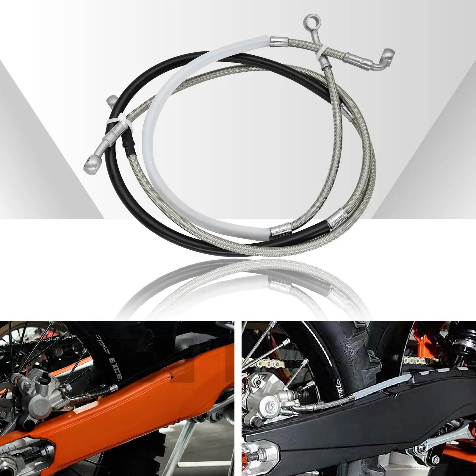 

For KTM 125 150 250 300 350 450 500 XCW XCF-W EXC EXC-F SX SXF XC 6 Days 2012-2024 Motorcycle Front or Rear Brake Oil Hose