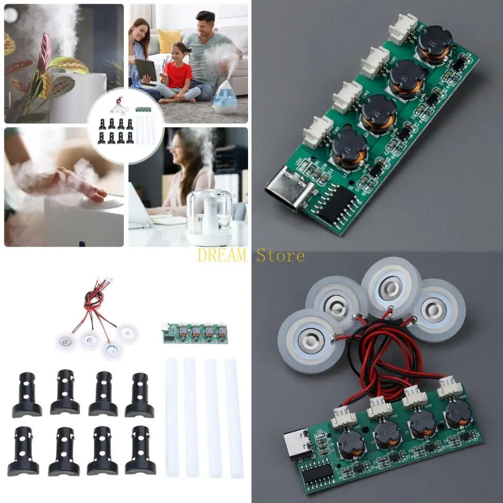 

Mini Air Humidifier Maker and Driver Circuit Board 4 Fogger Atomization best sale