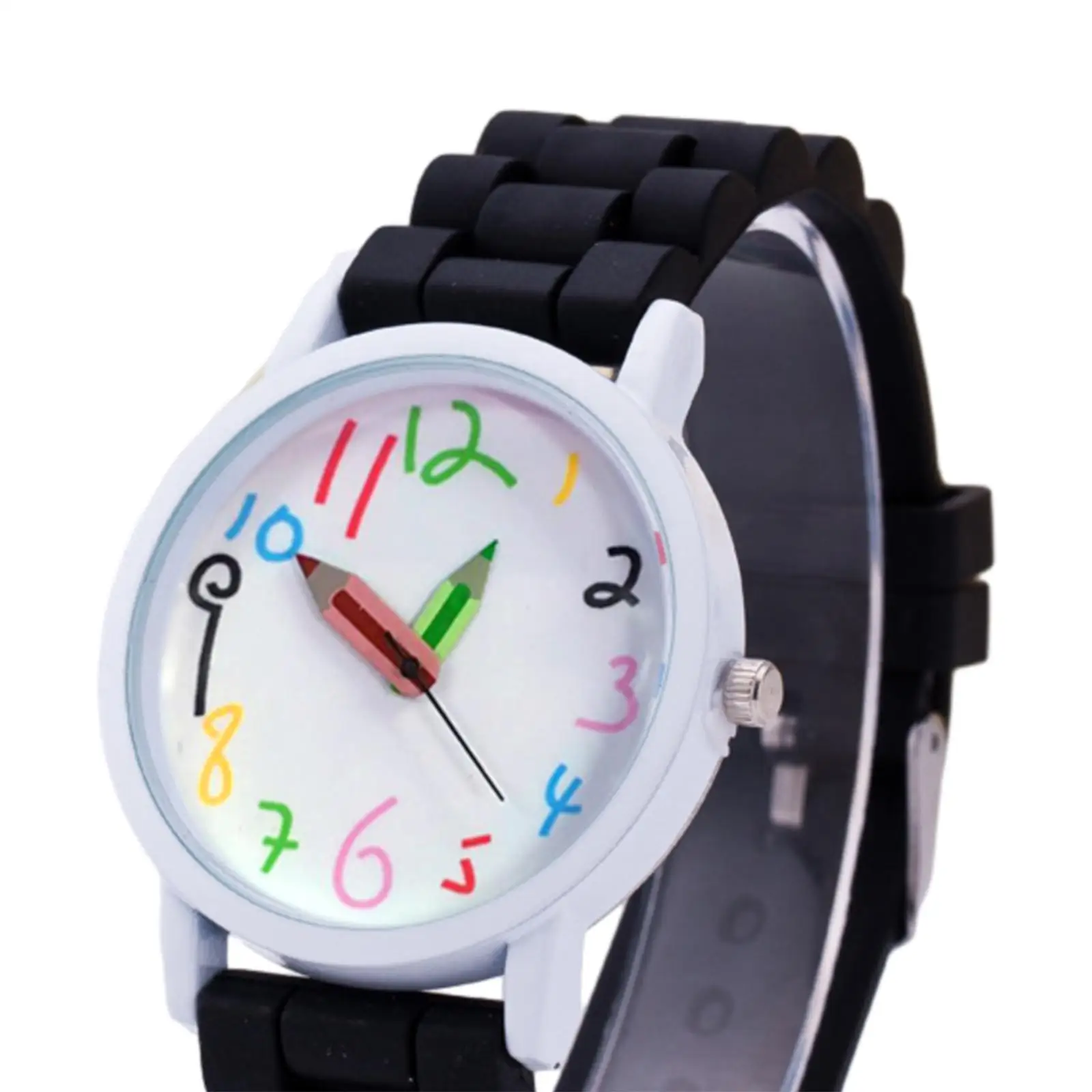 Orologio da polso in Silicone per bambini orologio da polso con cinturino in cartone animato di moda Casual