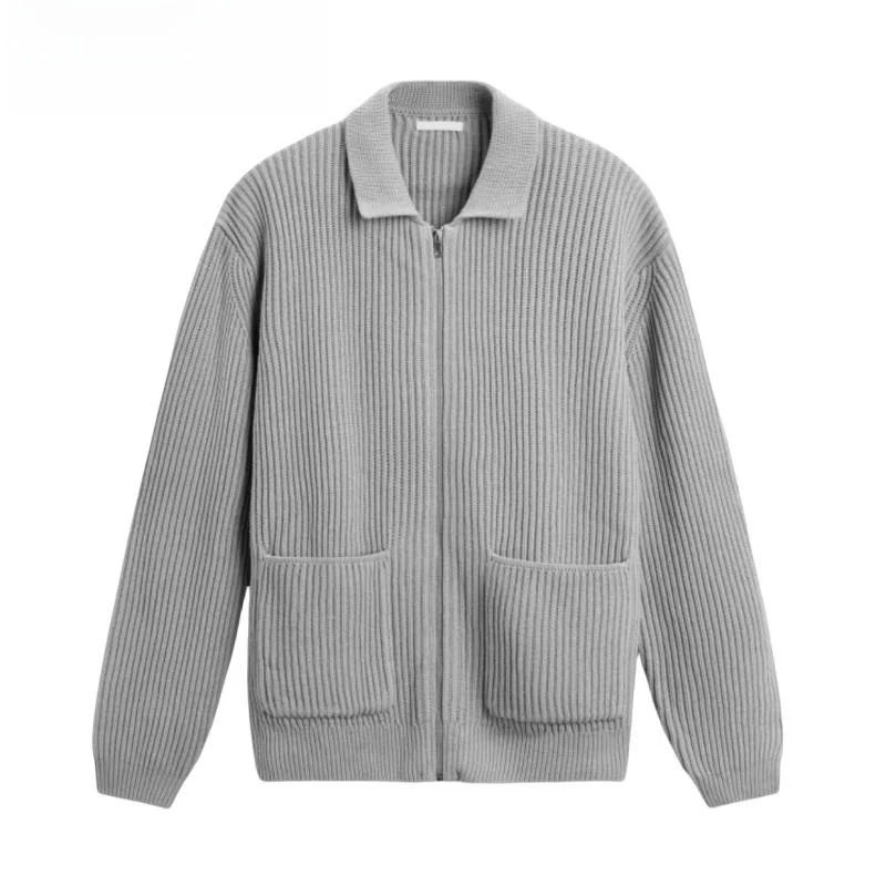 

Spring New Arrival Men's Casual Long Sve Sweater Multi-Color Tassel Pattern Knitwear Open Cardigan Jaet Youth Sle