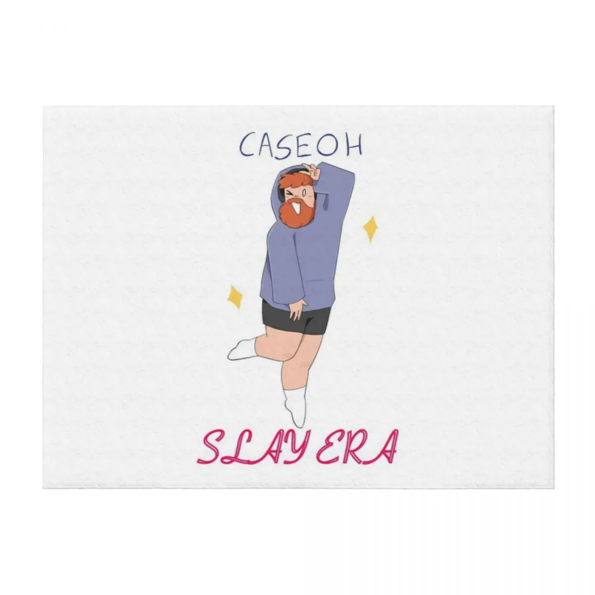 

caseoh slay era Throw Blanket Sofa Quilt Sofa Throw Softest Moving Blankets