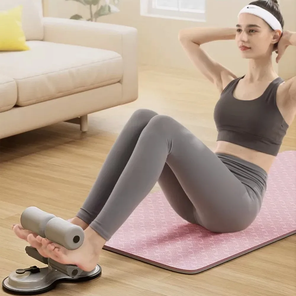 Equipamento de Fitness Abdominal com Ventosa Dupla, Multifuncional para Fortalecimento do Core em Casa