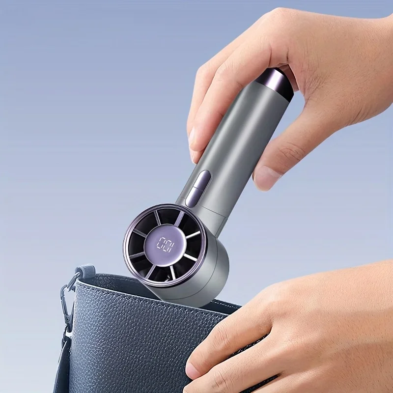 Portable Mini USB Rechargeable Handheld Fan with Rapid Cooling Technology for Outdoor Camping, Office, Travel, Quick Cooling Fan