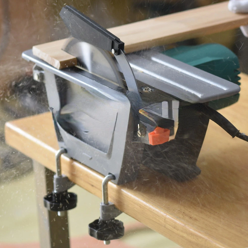 8 Inch Inverted Circular Saw Household Woodworking Saw Electric Circular Saw Flip Table Circular Cutting Machine
