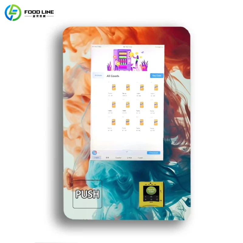 Customized 24 Hours Unmanned Cigar Vending Machine with Face Recognition Age Check Cigarette Selling Machine