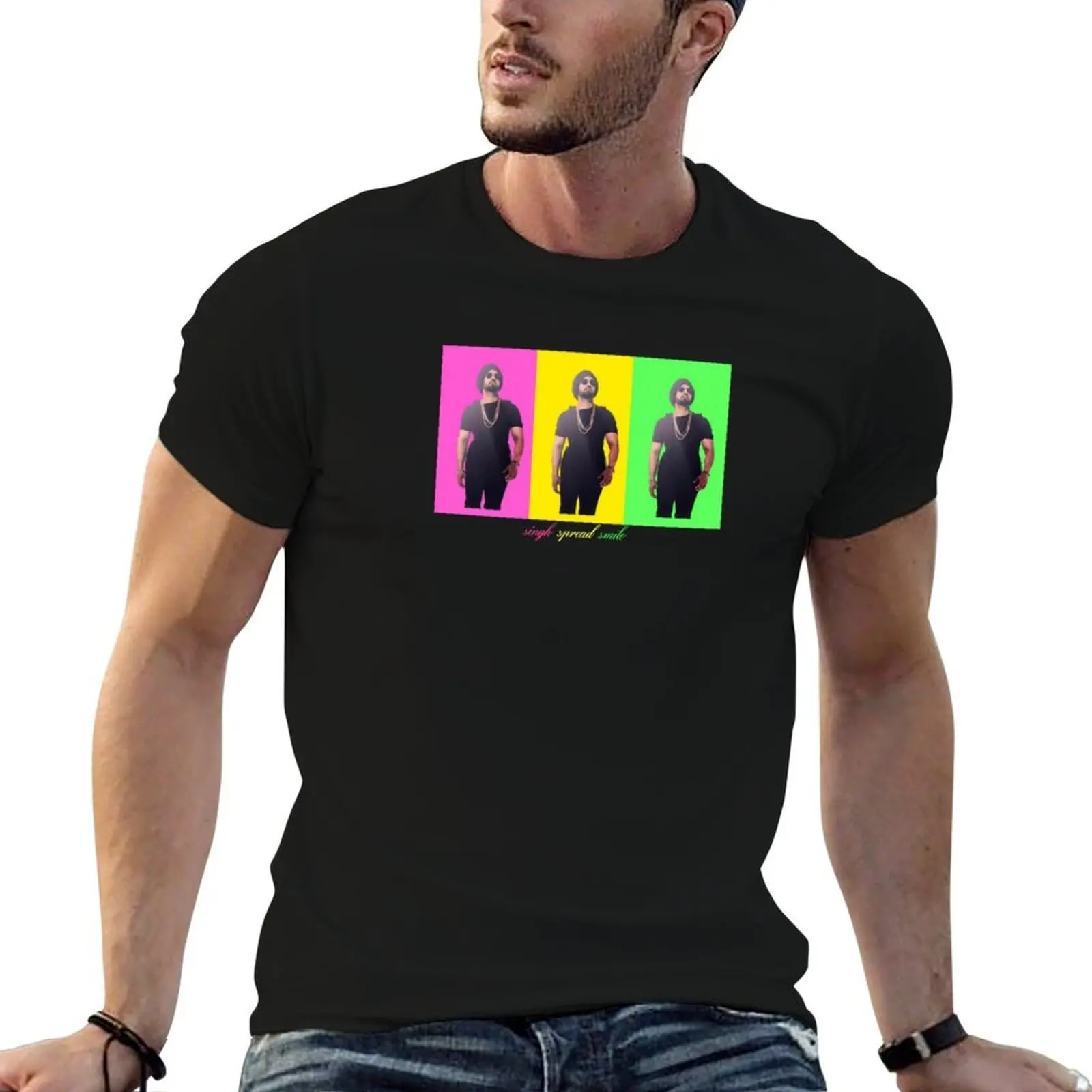 Diljit Dosanjh- Born To Shine T-Shirt man t shirt Aesthetic clothing men graphic t shirts