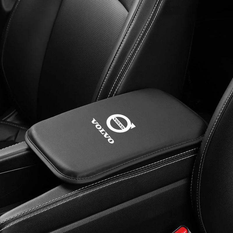 자동차 팔걸이 박스 센터 콘솔 높이 증가 매트 커버, 볼보 V60 XC60 XC90 S60 XC40 V40 S80 T6 V90 EX90 S90 V70 액세서리