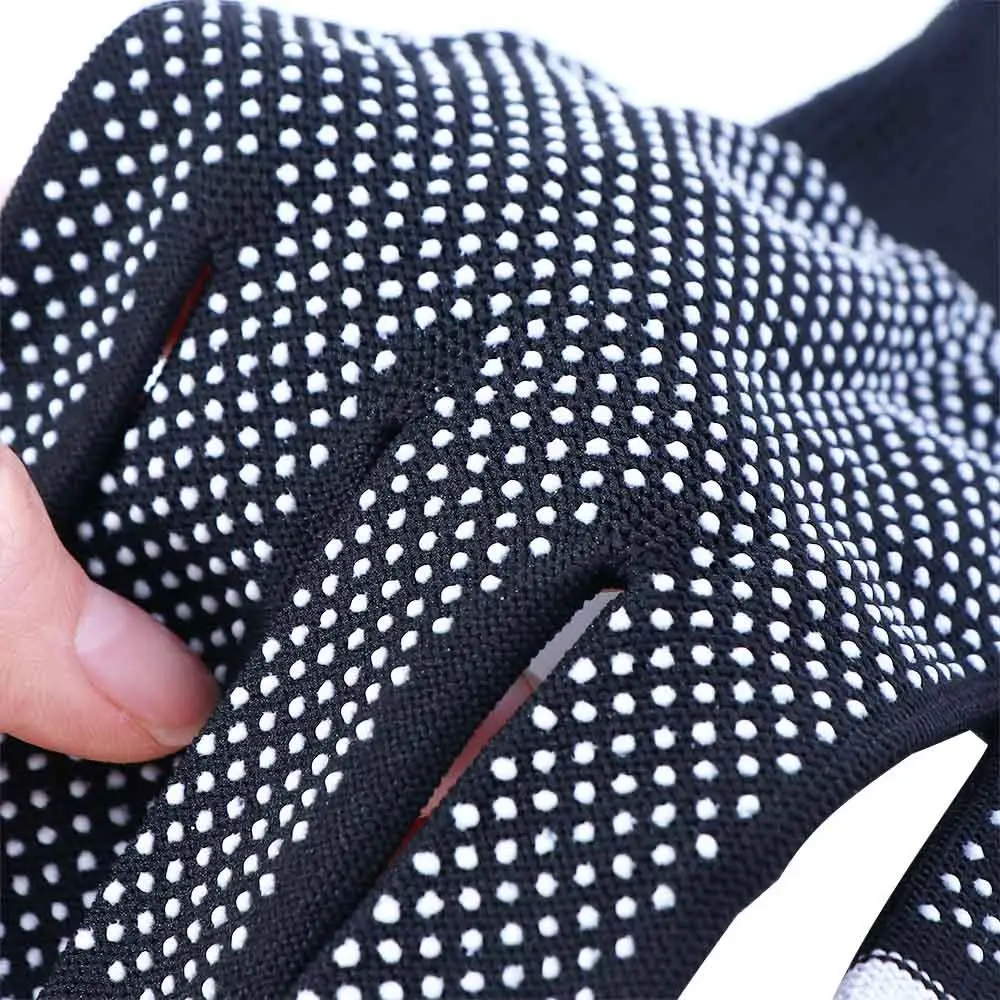 

Sport Solid Color Driving Sun Protection Mountaineer Full Finger Gloves Men Nylon Gloves Anti-skid Mittens Touch Screen Gloves