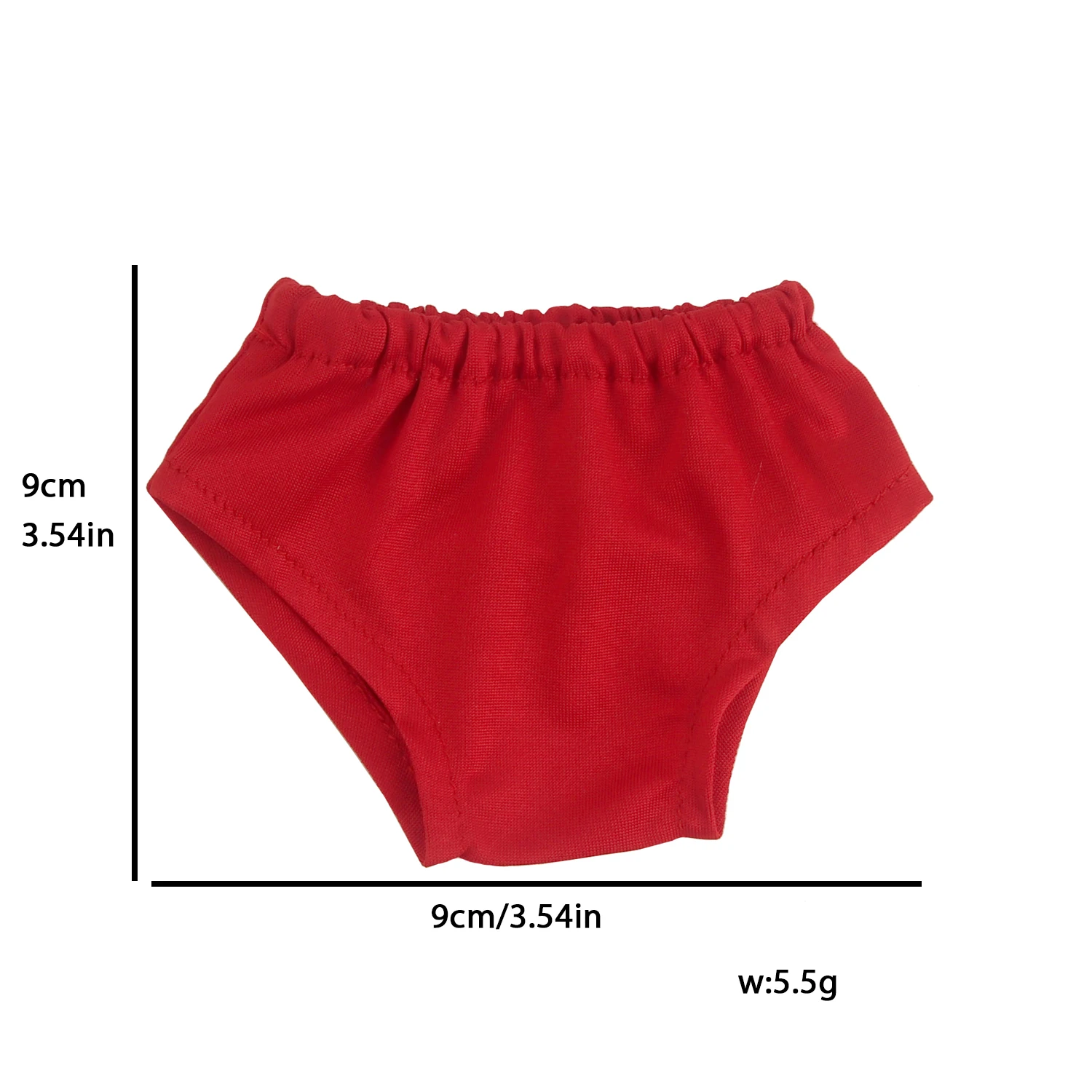 18 Inches American Doll Underwear Cotton Stripes Shorts Solid Color Underwear For 43cm Baby New Born&OG,Russia DIy Girl Dolls