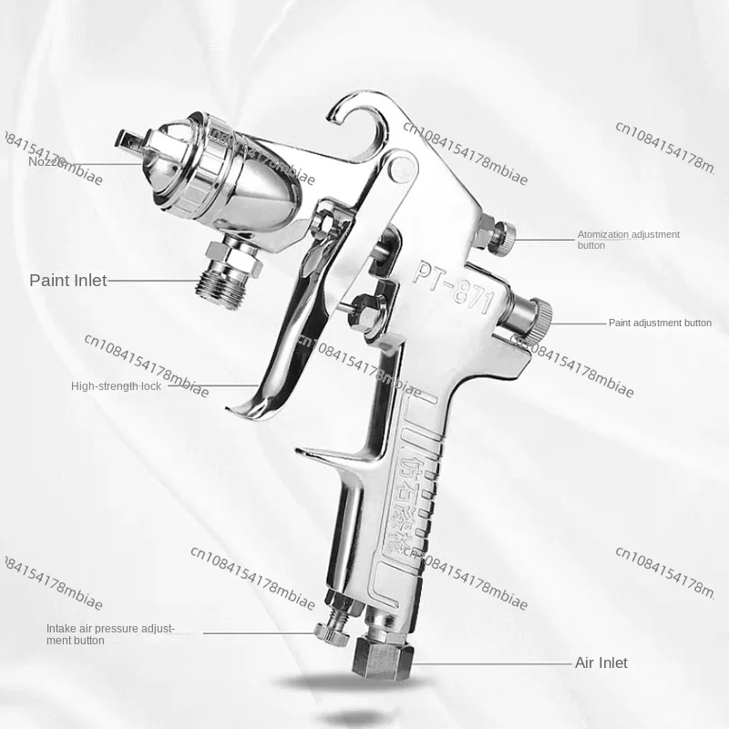 3bar NEW 2L Pressure Tank Sprayer Multi-colour Paint Water-in-water Spray Gun Latex Paint Spray Gun 2.5/3.0/3.5/4.0mm(21*12cm)