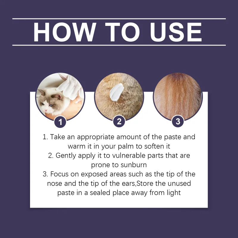 Picture 7: Pet Hydrating Protection Balm Gentle Formula Soothes Dry Itchy Skin Moisturizes Forms Protective Layer Dog Cat Daily Supplies