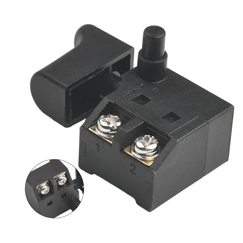 Speed Regulating Switch 250V Trigger Button Switch For Electric Drill Planer Cordless Drill Switch Replacement Lock On Self Rest