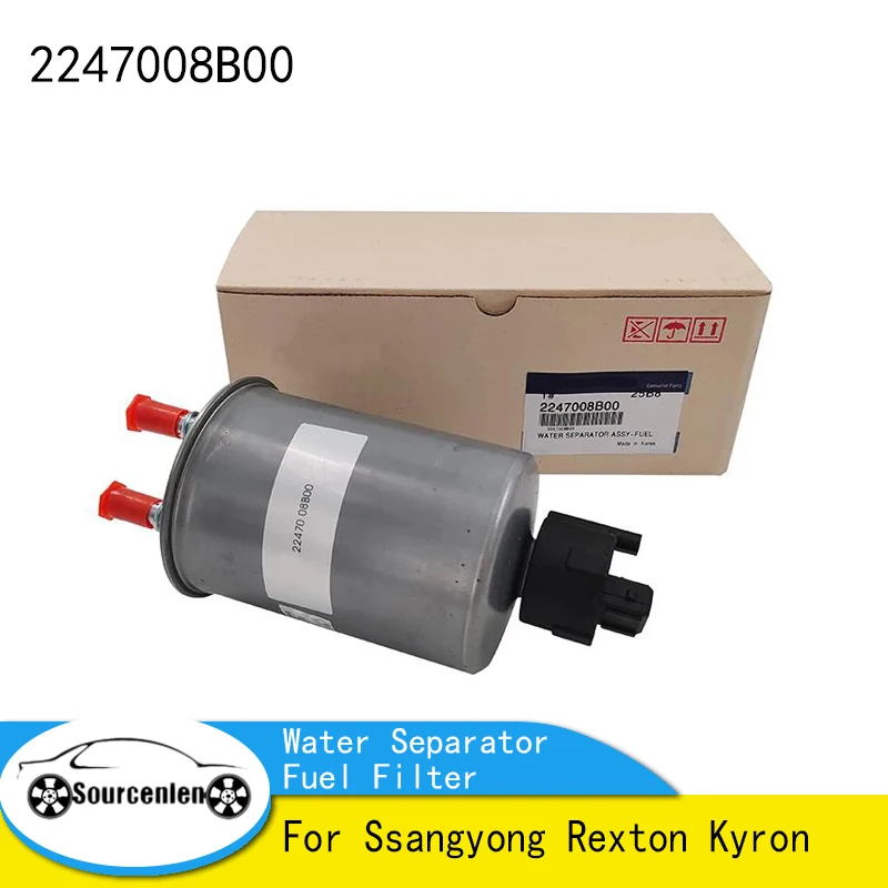 2247008B00 Air Transport Water Separator Fuel Filter for Ssangyong Rexton Kyron OEM 22470-08B00