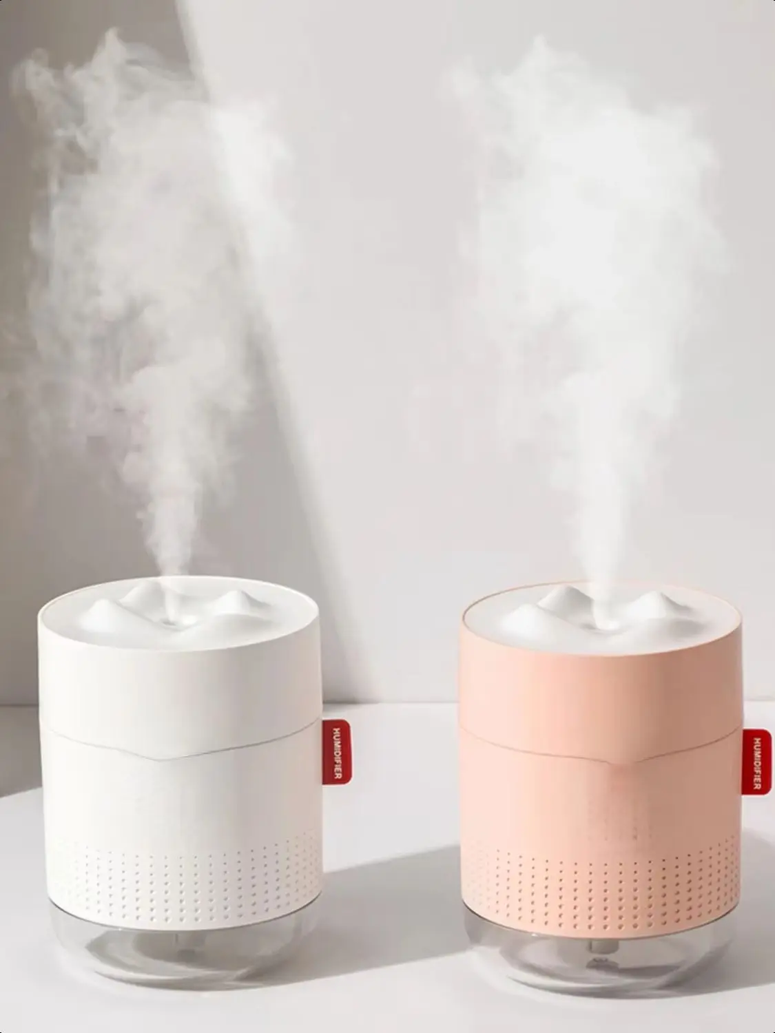 500 ミリリットル USB 加湿器超音波クールウォーターミスト空気加湿器ディフューザー LED ライト付き濃霧加湿器香りディフューザー