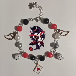 Clown inspired bracelet coquettish y2k anime bracelet