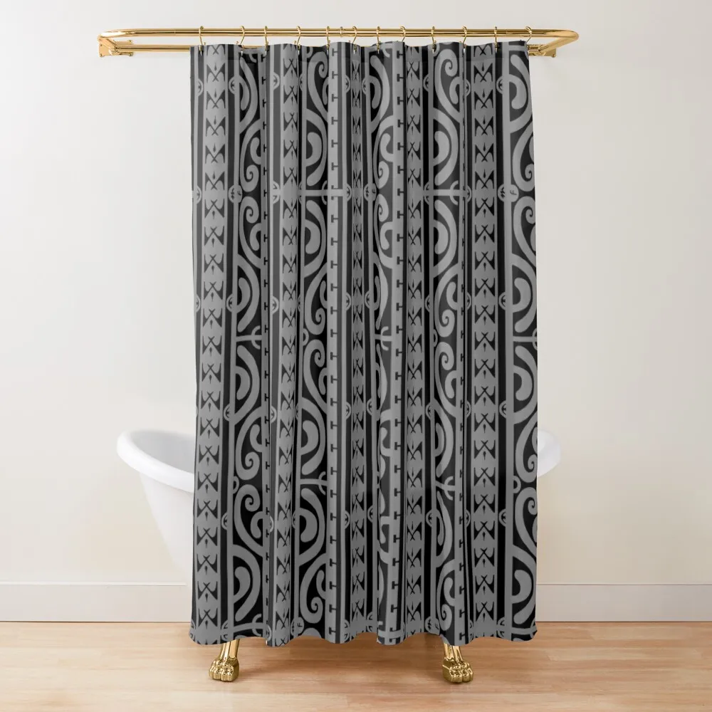 

Mana'o Tattoo Studio Tahiti TRAVEL & TIKI band Shower Curtain Bathroom Accessorys Bathtub Waterproof Bathroom Shower Curtain
