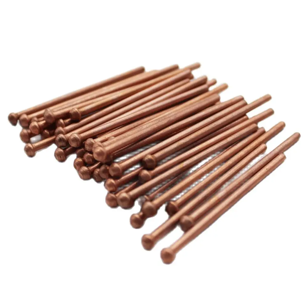 2.5x50mm Stud Welding Nails Draw Pins Copper Spot Welding Tool Stud Welder