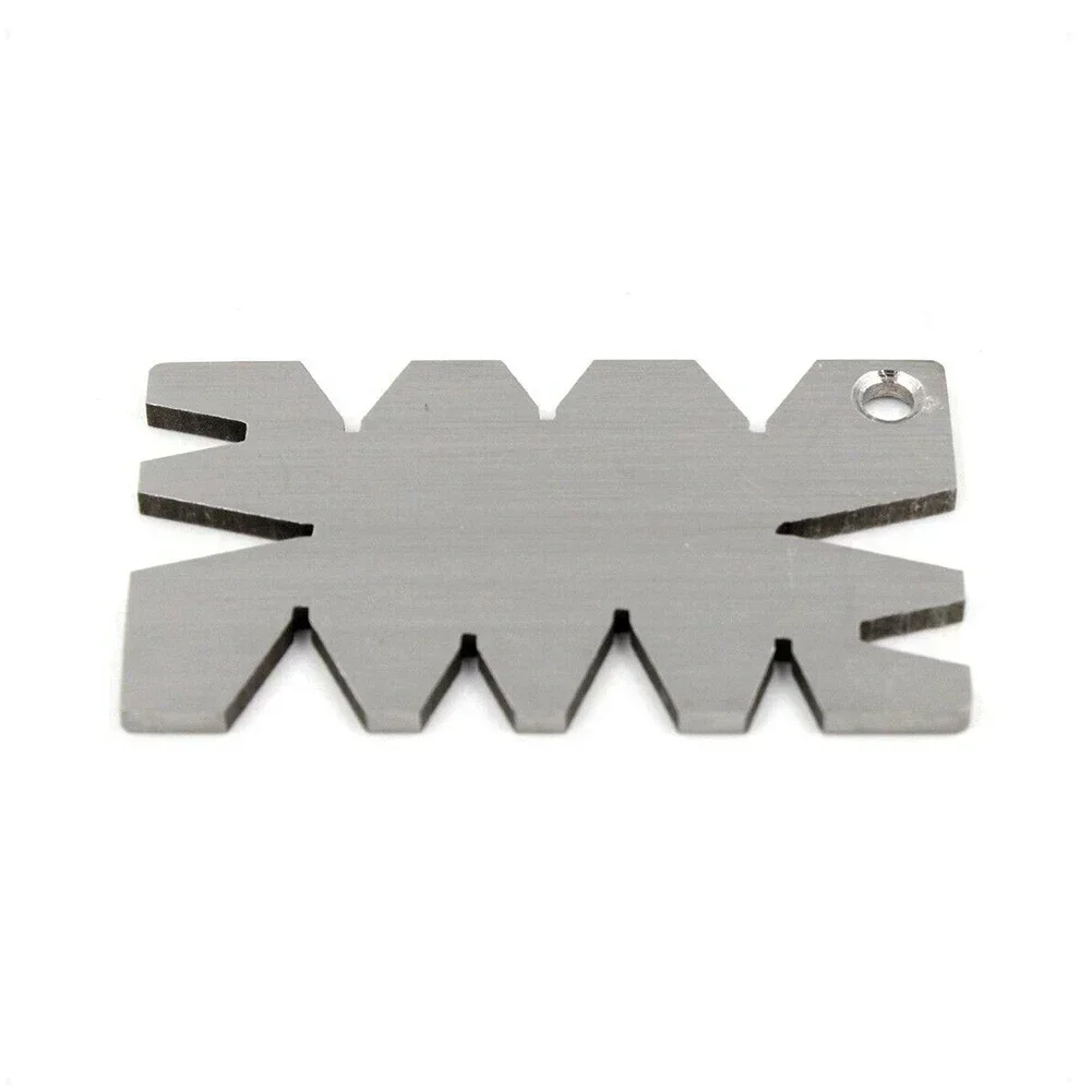 Stainless Iron Thread Cutting Gauge Tool Setting Template Angle Template Gauge Hand Measuring Hand Tool