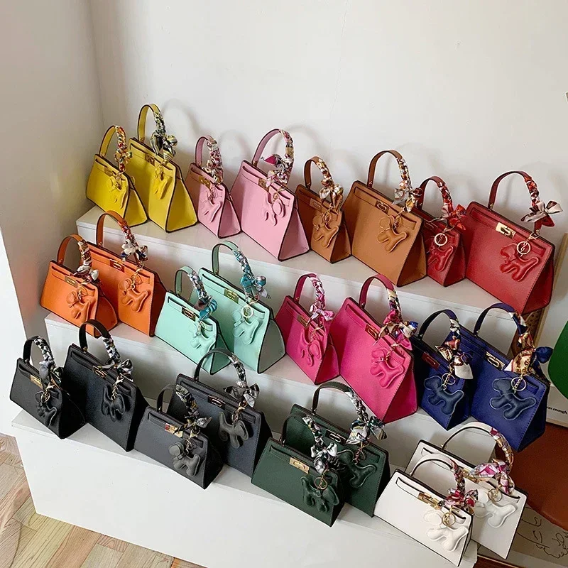 Bolsos de lujo de alta gama para mujer, bolsos de hombro de oficina de diseñador, bolsos cruzados de pony de alta calidad para mujer, joyería de lujo