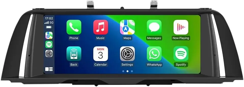 

10.25 Inch Car Stereo for BMW 5 Series F10 F11 (2013-2016) NBT System, Upgrade Factory Radio Android Auto Wireless CarPlay Bluet