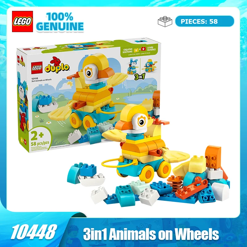 

Lego Building Blocks Christmas Day 3-in-1 Series 10448 Fun Animal Model Building Blocks Set Children's Toys Christmas Gift