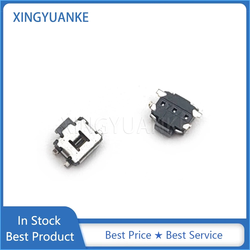 10PCS Tactile Switch EVQ9P701P Small Tortoise Mobile Phone Side Button Touch Switch 3.5*2.9 Front Plug and Post SMD